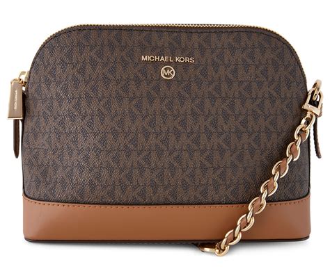 michael kors signature jet set charm large dome crossbody|Michael Kors north south crossbody.